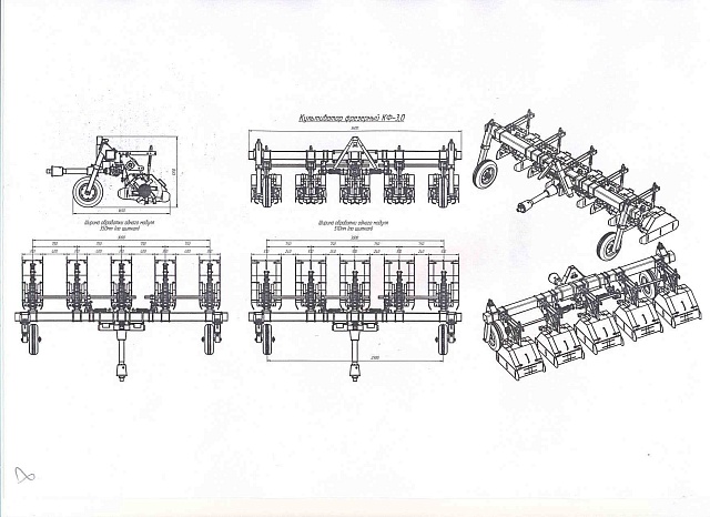Культиватор фрезерный КФ-1,4(3,0)