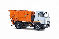 Мусоровоз с задней загрузкой KBR-P6M