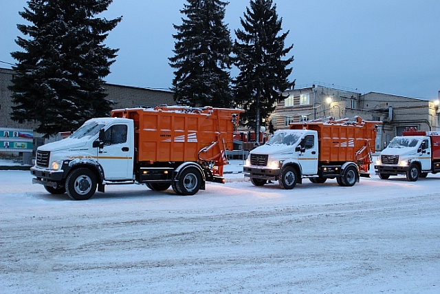 Мусоровоз с задней загрузкой KBR-P6N