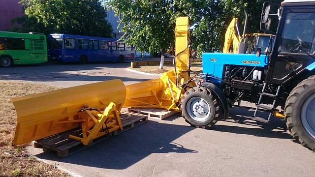 Снегоочиститель фрезерно-роторный дэм 124