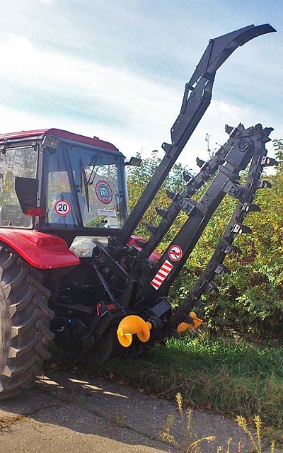Траншеекопатель дэм 150 с летним рабочим органом