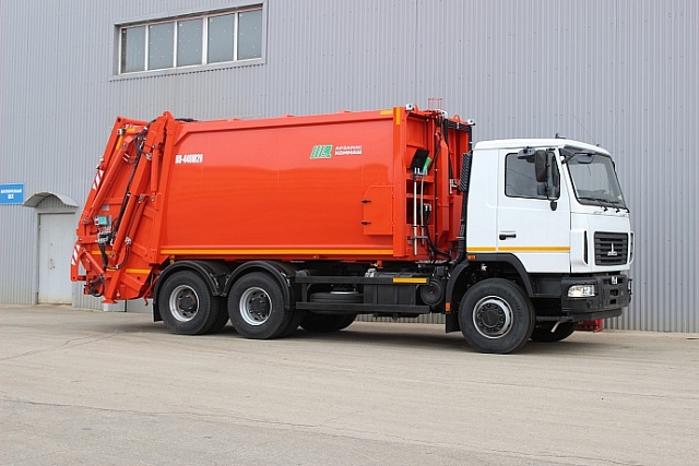 Мусоровоз с задней загрузкой КО-440М20 22м3
